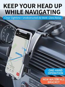1 buah Dudukan Ponsel Mobil, Dudukan Dashboard Berputar 360° yang Ditingkatkan, Dudukan Ponsel Bebas Genggam dengan Perekat Hisap Kuat, Universal untuk Navigasi GPS Mobil - MultiWarna - View 5