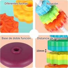 Kids Sorting & Stacking Toys - Six Rounds - View 4