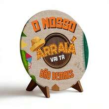 Round Panel Covers Table Panel 50x50 Festa Junina - MS-281 - 查看 4