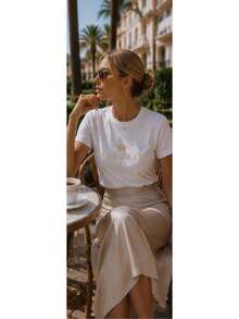 Women T-Shirts - White - View 3