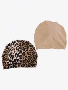 1pc Women's Knotted Pleated Headscarf Hat, Solid Color Cap, Cloth Hat Suitable For Daily Use Bonnet For Women,Summer,Beach,Holiday,Travel - Multicolor - View 4