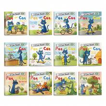 Kid Can Read Pat The Cat Early Reader Book Set, 12-Book Phonics And Story Reading Series For Long And Short Vowel Practice, Beginner Reading And Daily English Learning - Kid Can Read - View 2