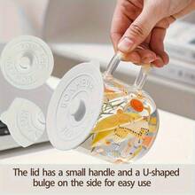 Silicone Cup Lid 9.5cm Elastic Sealing Dust Cover, Suitable For Water Cup/Coffee Cup/Wine Glass, - Multicolor - View 6