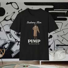 The ORIGINAL Project For The PIMP: ICEBERG SLIM, Book Of 1967, PIMP, The Story Of My Life. Chicago, Black Literature, Blaxploitation, Film PKNV - Black - View 1