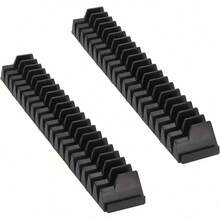 80PCS Magnetic Wrench Organizer Widget Portable Tool Storage Shelf Black - A - View 11