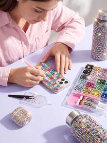 ZUI DREAM 30 Colors | 40,000pcs Rhinestones With B7000 Glue | Complete Rhinestone Set For Clothing, Shoes And Crafts | DIY Diamond Painting Accessories And Handmade Gemstones - Rhinestone Set - View 4