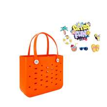 BamShoot XL/L/S Sizes Of EVA Women's Beach Bags/Handbags, Suitable For Both Men And Women, Perfect For The Beach, Pool, Shopping Malls, And Other Occasions. - 彩色 - 查看 61
