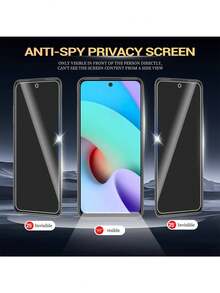 XINHONGYU 3pcs 28° Privacy Tempered Glass Screen Protector, Compatible With Redmi K90 Pro Max, Note 14 Pro+, Note 15 Pro+, Turbo 5 Max, 15, A3, Full Coverage - 3PCS - View 2