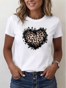 Women T-Shirts - 白色 - 查看 4