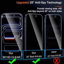 CASECOPS 1Pack Privacy Anti-Peeping Phone Screen Protector, Compatible With IPhone 17 Pro Max/17 Pro/17 Air/17e/17/16 Pro Max/16 Pro/16 Plus/16/15 Pro Max/15 Pro/15 Plus/15/14/13/12/11, Full Screen Protection, Anti-Peeping, Anti-Fingerprint, Anti-Scratch, Compatible Phone Case - 1 Pack - View 4