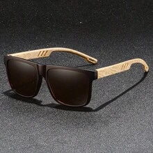 WSZ 4pcs Classic Retro Unisex Fashion Hollow Square Frame Glasses, Suitable For Driving, Fishing, Travel, Tropical Beach Vacation - 4PCS F70 - View 7