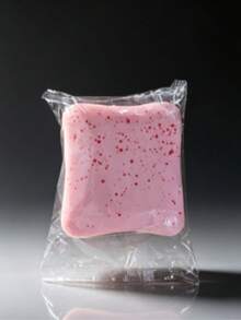 Soft Squishy Raspberry Toast Stress Relief Squeeze Toy, Party Games, Birthday Decorations, Party Supplies, Slow Rising Squeeze Ball, Gifts, Stress Ball - Multicolor - View 15