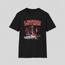 T-shirt unisexe Luther Vandross, légende musicale, t-shirt de chanteur emblématique, jamais trop de vêtements d'artiste, haut de musicien classique, ambiance rétro. - Noir - Voir 1