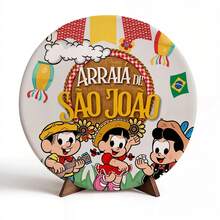 Round Panel Covers Table Panel 50x50 Festa Junina - MS-280 - 查看 2
