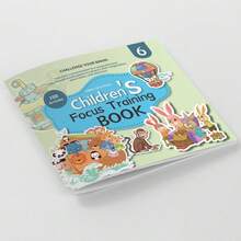 Kids Focus And Critical Thinking Activity Book Set 5 Books Spatial Reasoning Pattern Recognition Everyday Life Color Matching Logic Puzzles Brain Training Workbook For Homeschool Classroom Travel And Educational Gift - Children's Focus Training Book - View 14