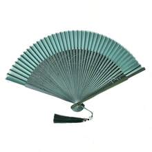 1pc Elegant Folding Chinese Style Vintage Hanfu Little Girl Dance & Runway Fan, Folding Fan, Wholesale Ancient Style Fan, Cheongsam Fan - Multicolor - View 4