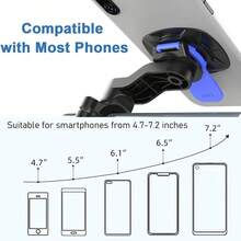 Motorcycle Phone Holder Shock-Absorbing Front Fork Mount Bicycle Phone Holder With Shock Absorber 360° Rotating Bicycle Handlebar Phone Clip Motorcycle Handlebar Mount Motorcycle Smartphone Shock Absorber - Multicolor - View 2
