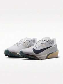 Men's NIKE AIR ZOOM RIVAL FLY 4 Running Shoes Low-Top FV6040-004 - Light Grey - View 4