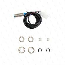 Universal Motorcycle Speedometer Sensor Cable, Digital Odometer Magnetic Replacement Kit (Includes 2 Magnets), For Instrument Repair - A - View 10