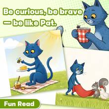 Kid Can Read Pat The Cat Early Reader Book Set, 12-Book Phonics And Story Reading Series For Long And Short Vowel Practice, Beginner Reading And Daily English Learning - Kid Can Read - View 8