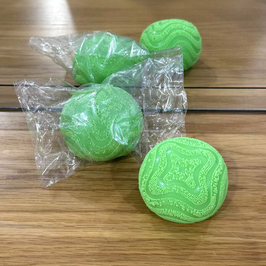 Tachimi 1件裝旅行便攜玩偶組,紋理設計,柔軟且脆感材質,混色慢回彈捏捏玩具,輕量指尖玩具,多功能兒童玩具,基礎捏捏玩具大包隨機發貨 - 彩色 - 查看 1