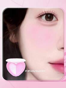 LILYBYRED LUV BEAM Blush Duo Palette 02 JOY BEAM, Tekstur Beludru Panggang, Formula Pengontrol Minyak, Kilau Alami yang Bercahaya, Warna Tahan Lama yang Dapat Dibangun, Perona Pipi Harian, Hadiah Kecantikan Korea - 02 #CahayaPenuhKegembiraan - View 3