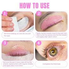 Libeauty 1 Pasang Bantalan Pengangkat Bulu Mata Perekat Diri, Pelindung Pengangkat Bulu Mata, Bantalan Mata Ultra Tipis yang Dapat Digunakan Kembali untuk Melembutkan, Mengeriting, Mewarnai, atau Memanjangkan Bulu Mata, Cocok untuk Salon Bulu Mata dan Penggunaan DIY - MultiWarna - View 4