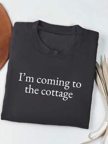 Women T-Shirts - 黑色 - 查看 1