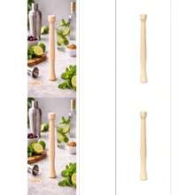 Fletchers' Mill 7-Inch Cocktail Muddler, Solid Wood, Ideal Bartender Tool For Old Fashioned, Mojitos - 7 Inch - View 1