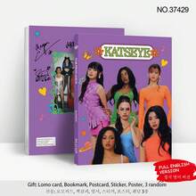80-Page Gift Magazine Art Book Katseye Album Beautiful Chaos K-POP Star Merchandise Collection Book, Star Photo Album - A+B - View 2
