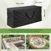 Patio Cushion Storage Bags - Multicolor - View 3