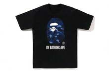 Ape Head Graphic Tee,Camiseta con Gráfico de Cabeza de Simio, Estilo Retro Punk Urbano, 100% Algodón, Cuello Redondo, Unisex, Camiseta de Verano para Uso Diario - Negro - Ver 9