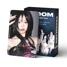 55張 BA/BYMONSTER CHOOM PSYCHO, WE GO UP 相片卡套組 | Ahyeon 版本 | 盒裝 K-Pop 卡片收藏品，BA/Abymonster 相片卡，We Go Up，BA/Bymonster Ahyeon，Ahyeon 相片卡，BA/Bymonster K-Pop 周邊商品，K-Pop 卡片，粉絲禮物，K-Pop 收藏卡 - 彩色 - 查看 10