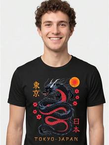Men T-Shirts - Black - View 3