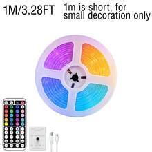 3.28FT-98.4FT RGB 室內燈條,可變色 LED 燈條附遙控器,適用於遊戲設備、臥室、電視背光與房間裝飾 - RGB - 查看 18