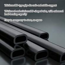 Multifunctional Mobile Ladder Frame, Widened Pedal, It Is Safer For Dad To Use, The Storage Does Not Occupy An Area, And It Can Be Placed In The Corner. The Household Warehouse Is Enough, And There Is No Need To Tiptoe For High Storage. - Long Six-step Staircase - BLACK - View 7