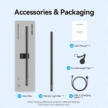 VENTION Aluminum Monitor Light Bar, USB Powered Asymmetric Light Source, Gravity Clip Design, Eye-Care Anti-Glare Flicker-Free Touch Dimmable Lamp - PDA - View 10
