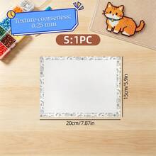 Perler Beads Baking Mat With Edging, Ironing Cloth For Melt Beads, Thick And Thin Texture Options, Suitable For Melt Beads And DIY Handicraft Activities, Reusable Ironing Sheet, Heat-Resistant Ironing Mat For Perler Beads, High Temperature Resistant, Exquisite Edged Ironing Cloth, Perler Beads Ironing Tool, Bead Handicraft Accessory, Suitable For Handicraft Enthusiasts - Multicolor - View 10