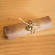 Vintage Stationery Paper And Envelope Set - 24 Sheets Classic Aged Style Letter Paper Stationery Set For Writing Letters And Invitations, With 12 Old-Style Kraft Paper Envelopes, Rope Decor Accessories And Pendants - A - View 6