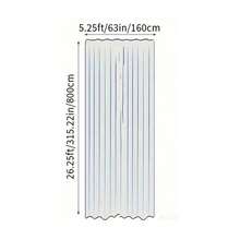 1/2pcs Large White Wedding Arch Pleated Fabric, Lightweight Transparent Tulle, Suitable For Romantic Wedding Ceremony, Reception, Party Decoration, Stage Backdrop, Modern Style Polyester Decor, Birthday Party, Wedding, Photo Booth Decoration, Summer Gift, Beach, Back To School, School Supplies, Room Decor - White - View 8