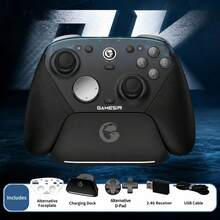 GAMESIR G7Pro 8K 遊戲控制器，8000Hz 輪詢率，0.5ms 端到端延遲，客製化 TMR 搖桿，一鍵喚醒開關，支援 iOS、Android、Switch、Steam、PC 設備 - 查看 12