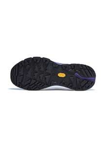 CAMEL CROWN Women's Mid Top Non-Slip Hiking Trail Running Shoes, No-Tie Laces - Aurora Purple - View 5