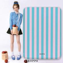 GIIPPA 1pc Pink & Blue Striped Kindle Protective Case With Hand Strap, Valentine's Day/Christmas Gift For Book Lovers, Auto Wake/Sleep E-Reader Protective Cover, Compatible With Kindle Paperwhite 5/6/7/10/11/12, Kindle Colorsoft 1st Gen, Basic Kindle 8/10/11 All Kids Edition And Signature Edition - Multi-color 23 - View 8