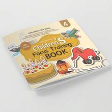 Kids Focus And Critical Thinking Activity Book Set 5 Books Spatial Reasoning Pattern Recognition Everyday Life Color Matching Logic Puzzles Brain Training Workbook For Homeschool Classroom Travel And Educational Gift - Children's Focus Training Book - View 18