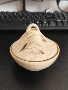 1个之字形香炉，现代简约石纹桌面家居装饰，客厅摆件 - 彩色 - 查看 10