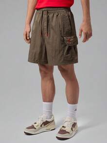 Jordan Men's AS BRK Woven Cargo Shorts IM8968-274 - Brown - View 1