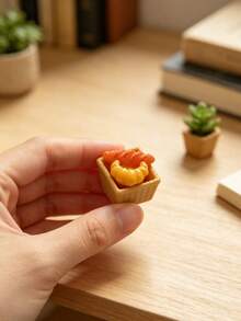 1 Set 1:12 Luxury Dollhouse Mini Kitchen Furniture Accessories, Suitable For Soft Dollhouse Full Scene Setup, Miniature Scene Photography, Collectible Figure Display, DIY Miniature House, Fresh European Style Kitchen Decor For Girls, Birthday Christmas Gift Choice, Fun And One-Stop Creation Of Exquisite Cooking Miniature World - Multicolor - View 2