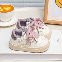 Infant Toddler Lightweight Soft Sole Walking Shoes, Anti-Slip Closed Toe Baby Sports Shoes - Pink - View 5
