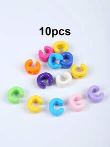 Randomly Mix 10/50/100pcs Acrylic Letter Beads For Jewelry Making Supplies, Colorful Big Alphabet Charm For DIY Bracelet Necklace Craft Bead - Colorful Letter Beads - View 17