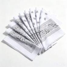 1条/2条/3条/4条装 鲜艳腰果花图案户外运动头带 - 男女通用头巾，采用透气吸湿面料制成，是跑步、骑行和健身爱好者的理想之选。 - 多色 - 查看 2